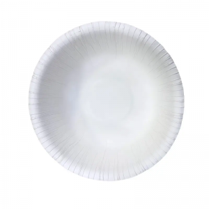 Disposable paper bowl and cake plate