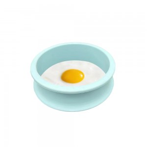 Non-stick silicone poached egg mold